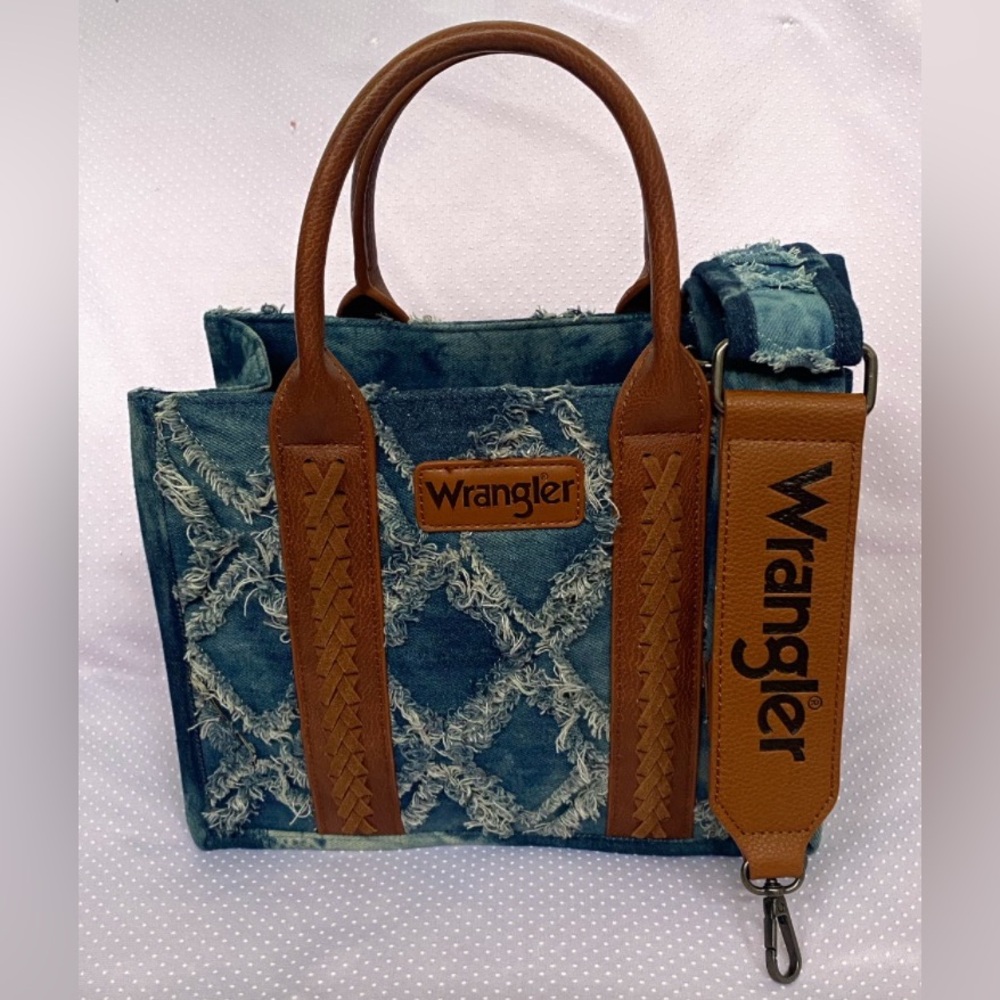 Wrangler denim tote